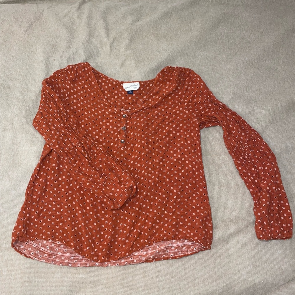 Universal Thread Small Orange puffy long sleeve